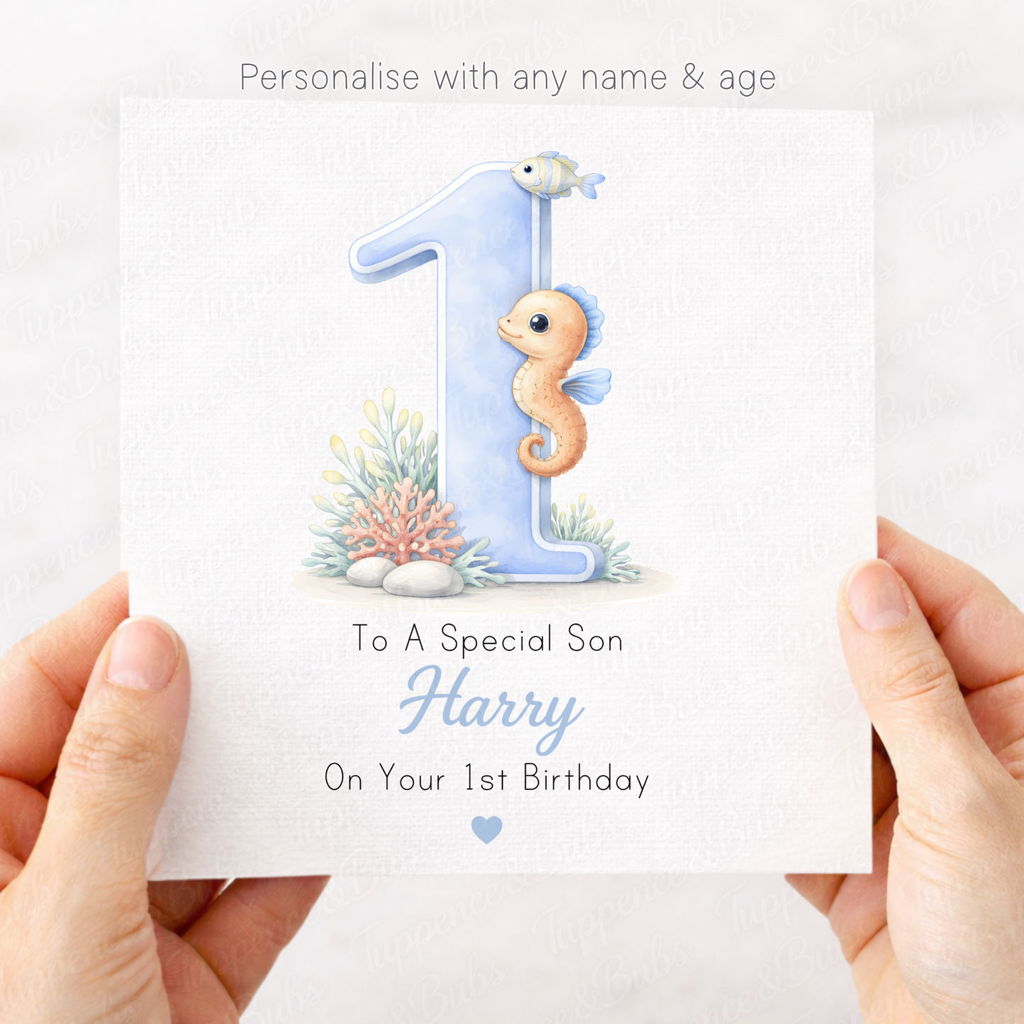 Under The Sea Birthday Card