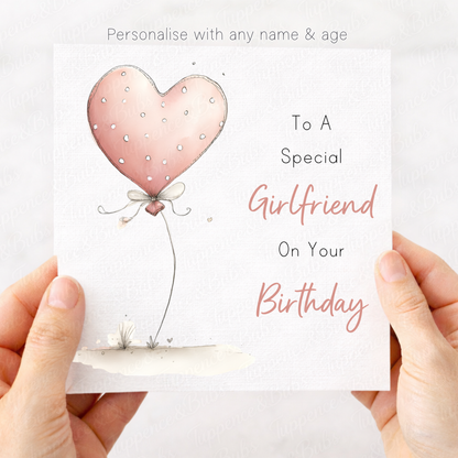 Heart Balloon Card - 2 Designs