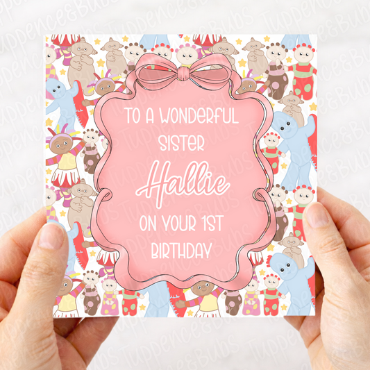 Night Garden Inspired Birthday Card