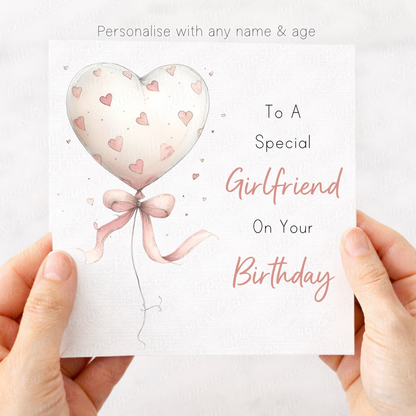 Heart Balloon Card - 2 Designs