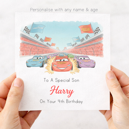 Cars Style Card - 3 Designs