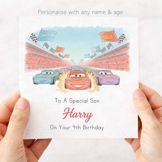 Cars Style Card - 3 Designs