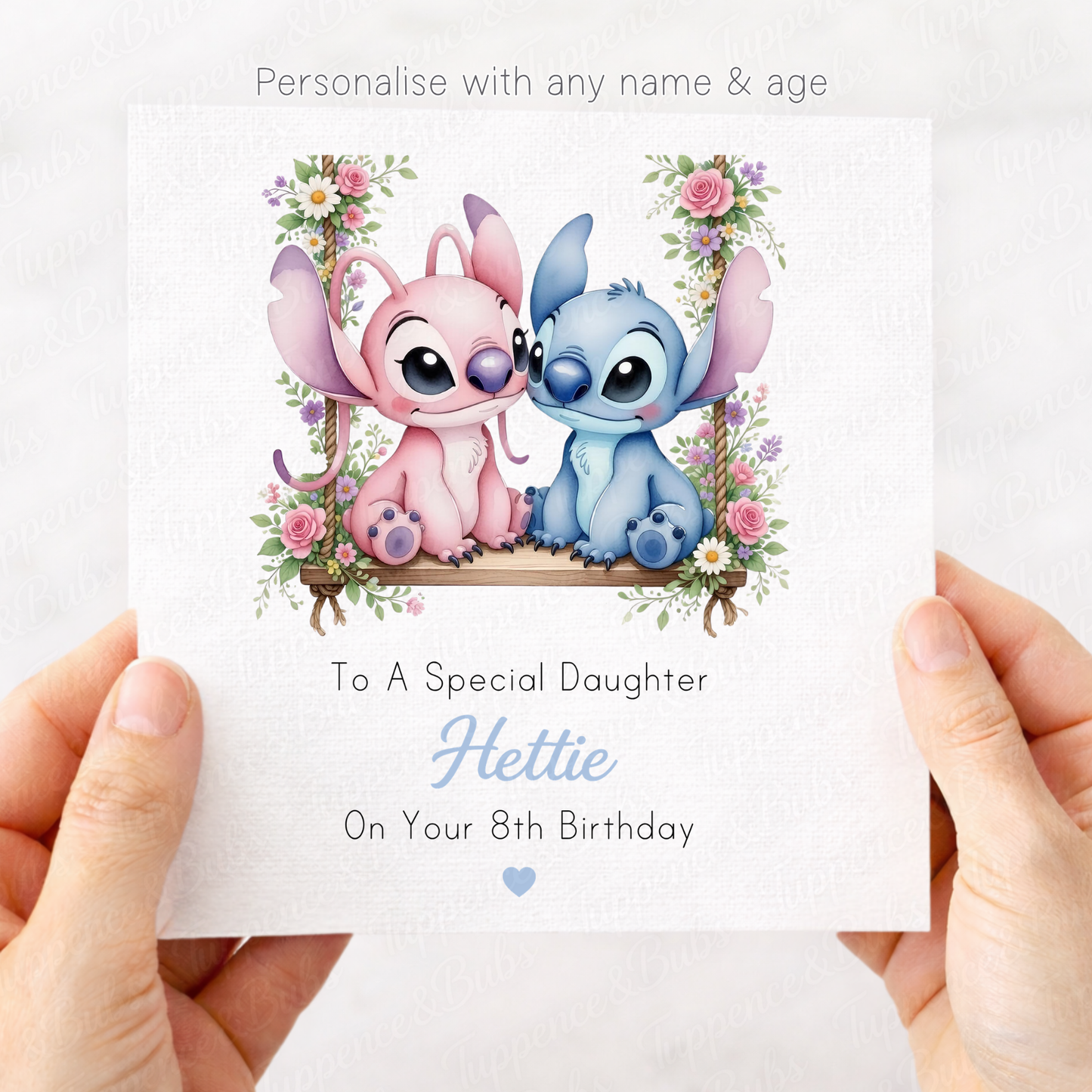 Stitch Themed Card - 3 Designs
