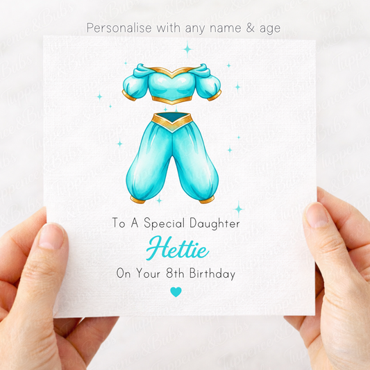 Jasmine Style Birthday Card
