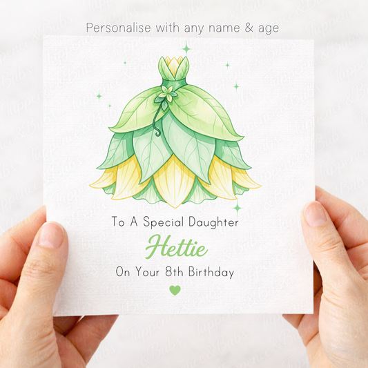 Tiana Style Birthday Card