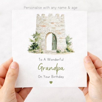 Watercolour Stone Bridge Card - 2 Designs