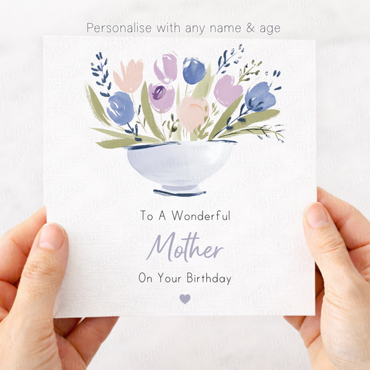 Floral Teacup Card