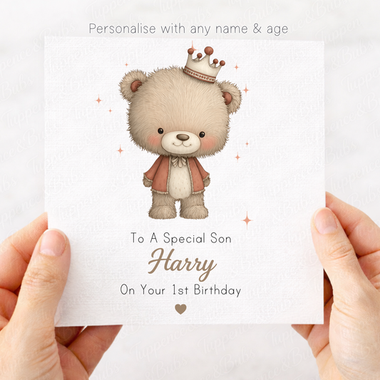 Little Bear Prince Card
