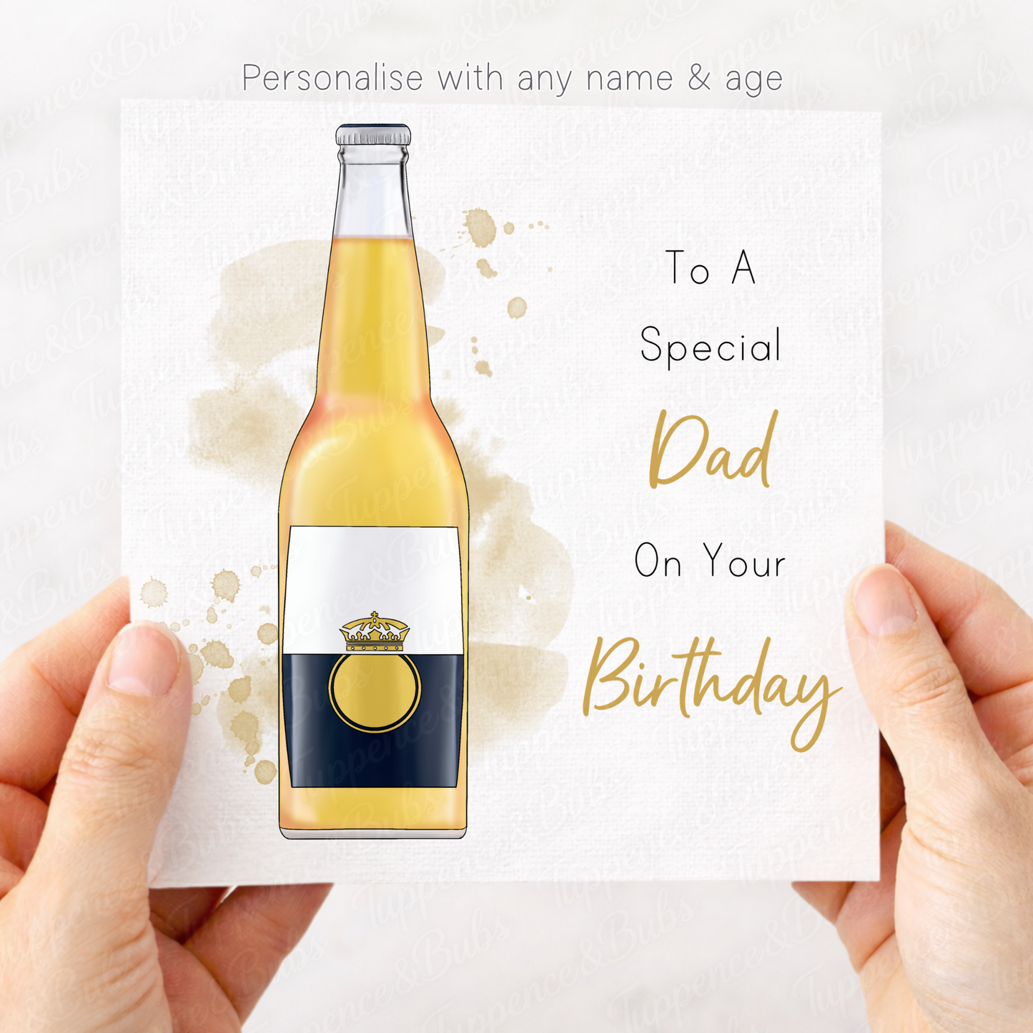 Corona Inspired Birthday Card