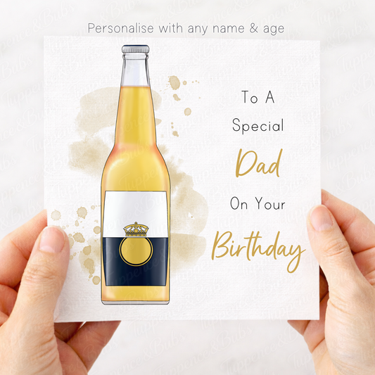 Corona Inspired Birthday Card