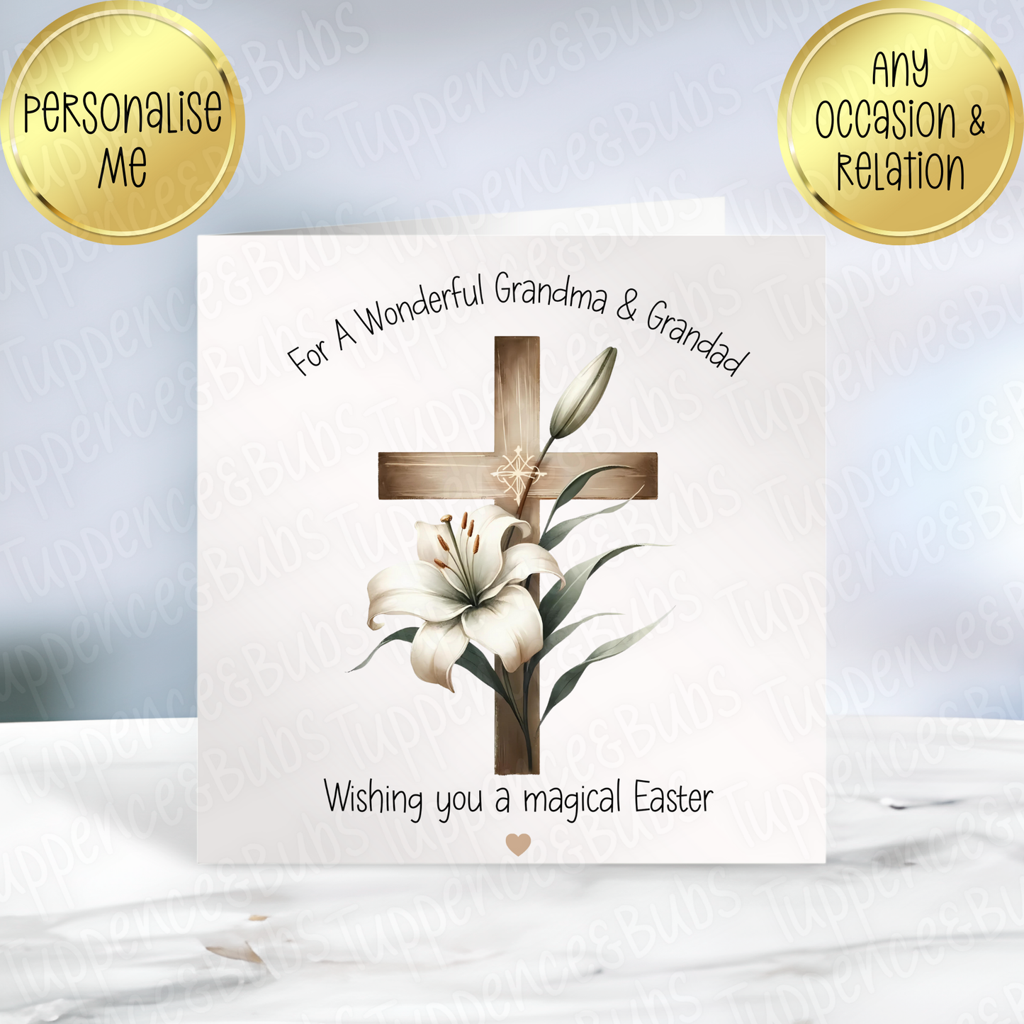 Lillie Religious Themed Easter Card