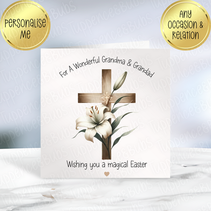 Lillie Religious Themed Easter Card