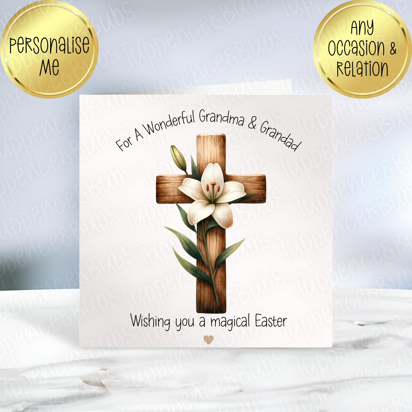 Lillie Religious Themed Easter Card