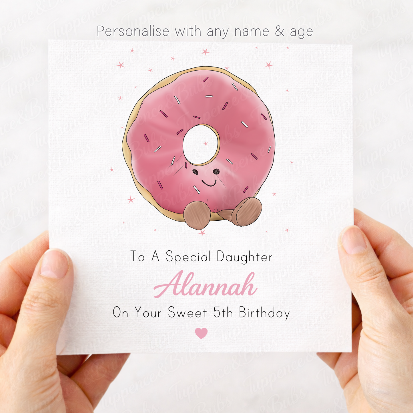 Doughnut Plushie Card