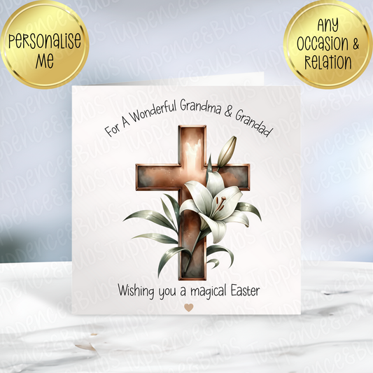 Lillie Religious Themed Easter Card