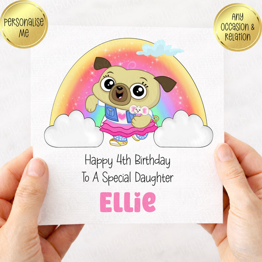 Chip & Potato Inspired Birthday Card