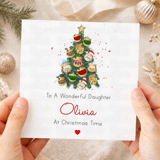 Personalised Christmas Dumpling Card