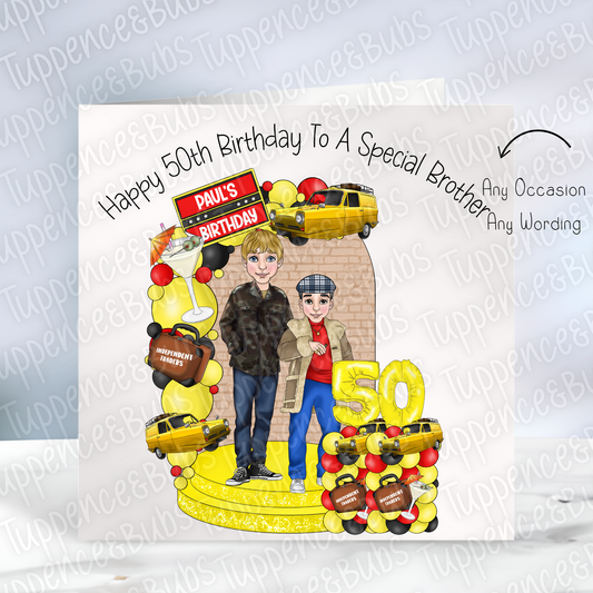 Fools Inspired Birthday Card