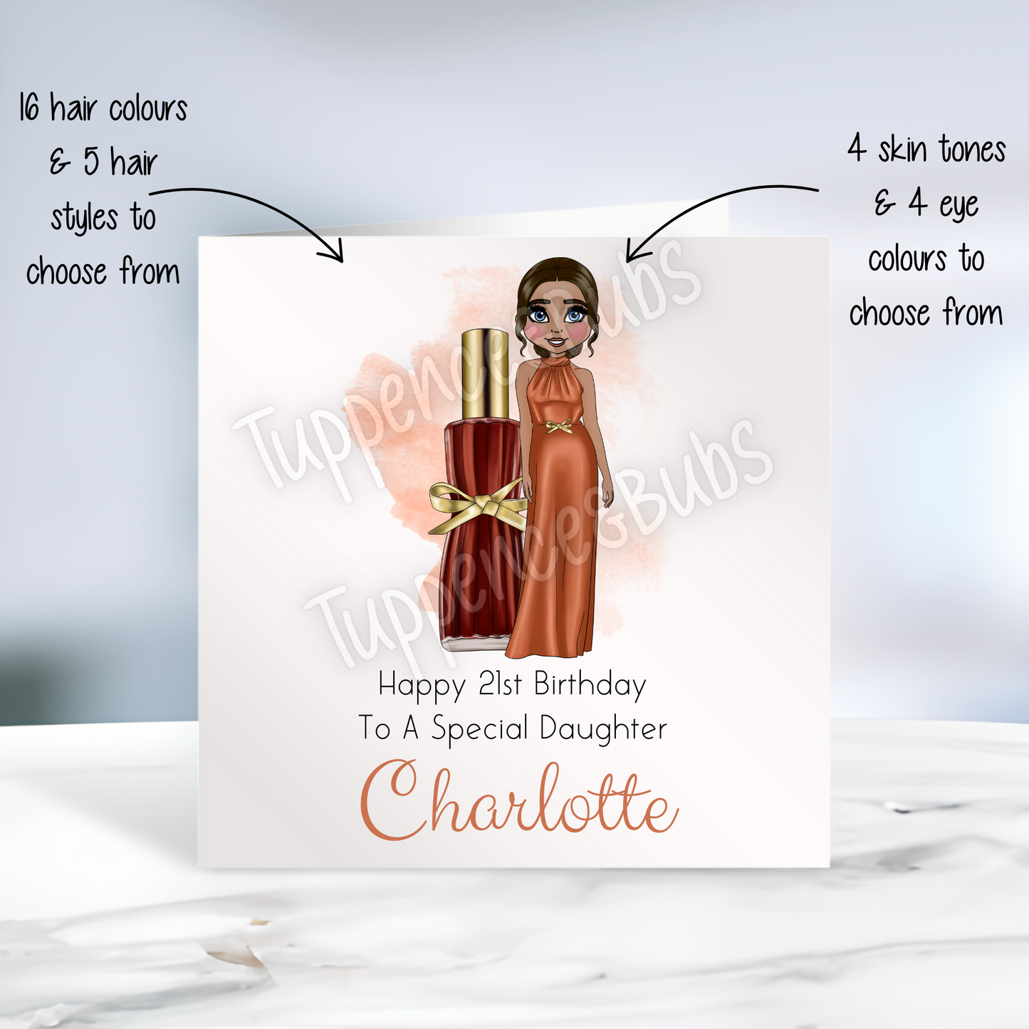 Perfume Inspired Birthday Card