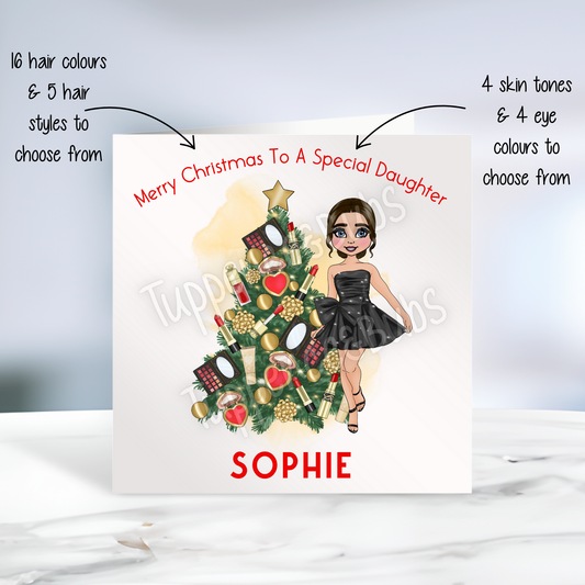 Beauty Inspired Christmas Card