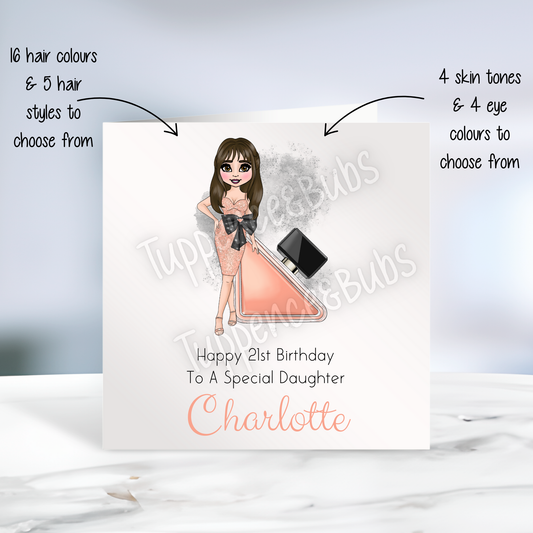 Prada Inspired Birthday Card