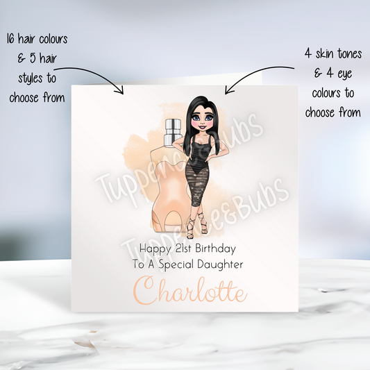 Classique Inspired Birthday Card