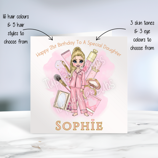 P Louise Inspired Birthday Card