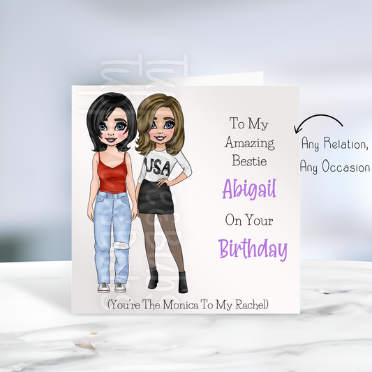 Friends Themed Card