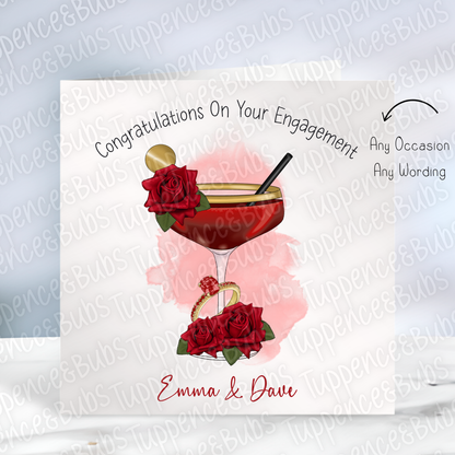 Engagement Card - 7 Designs