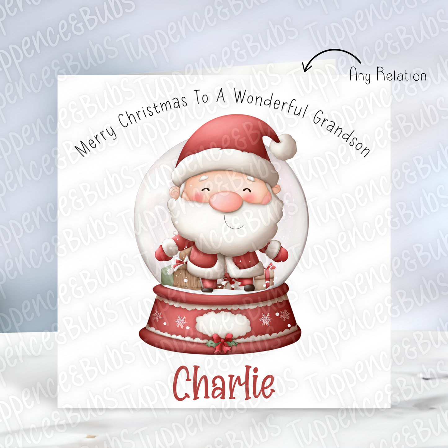 Santa & Snowman Christmas Card - 3 Designs