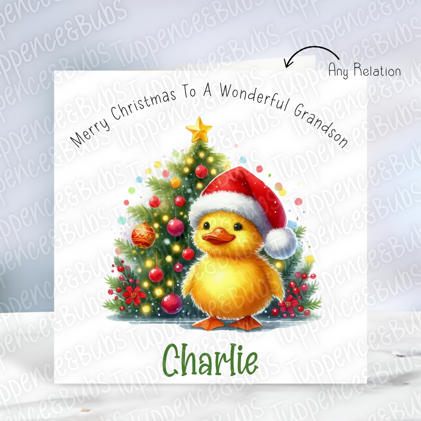 Duck Themed Christmas Card - 3 Designs