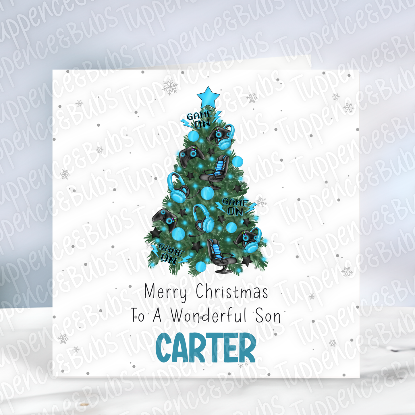 Gaming Themed Christmas Tree - 5 colours