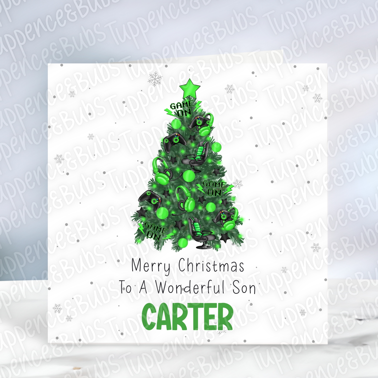 Gaming Themed Christmas Tree - 5 colours