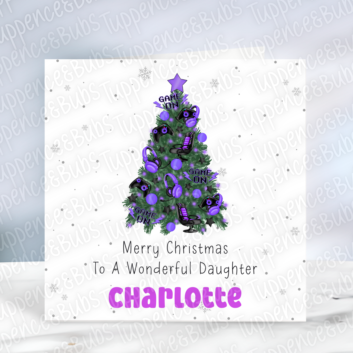 Gaming Themed Christmas Tree - 5 colours