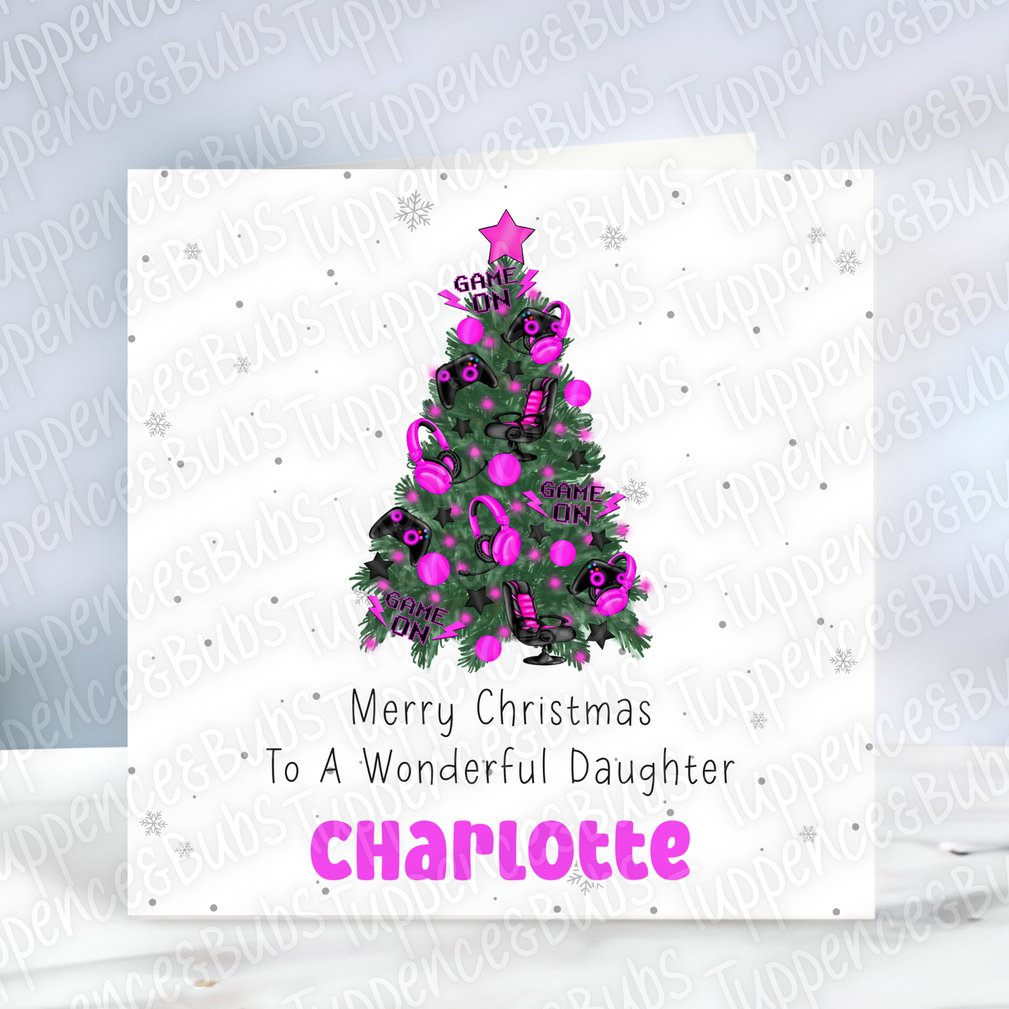 Gaming Themed Christmas Tree - 5 colours