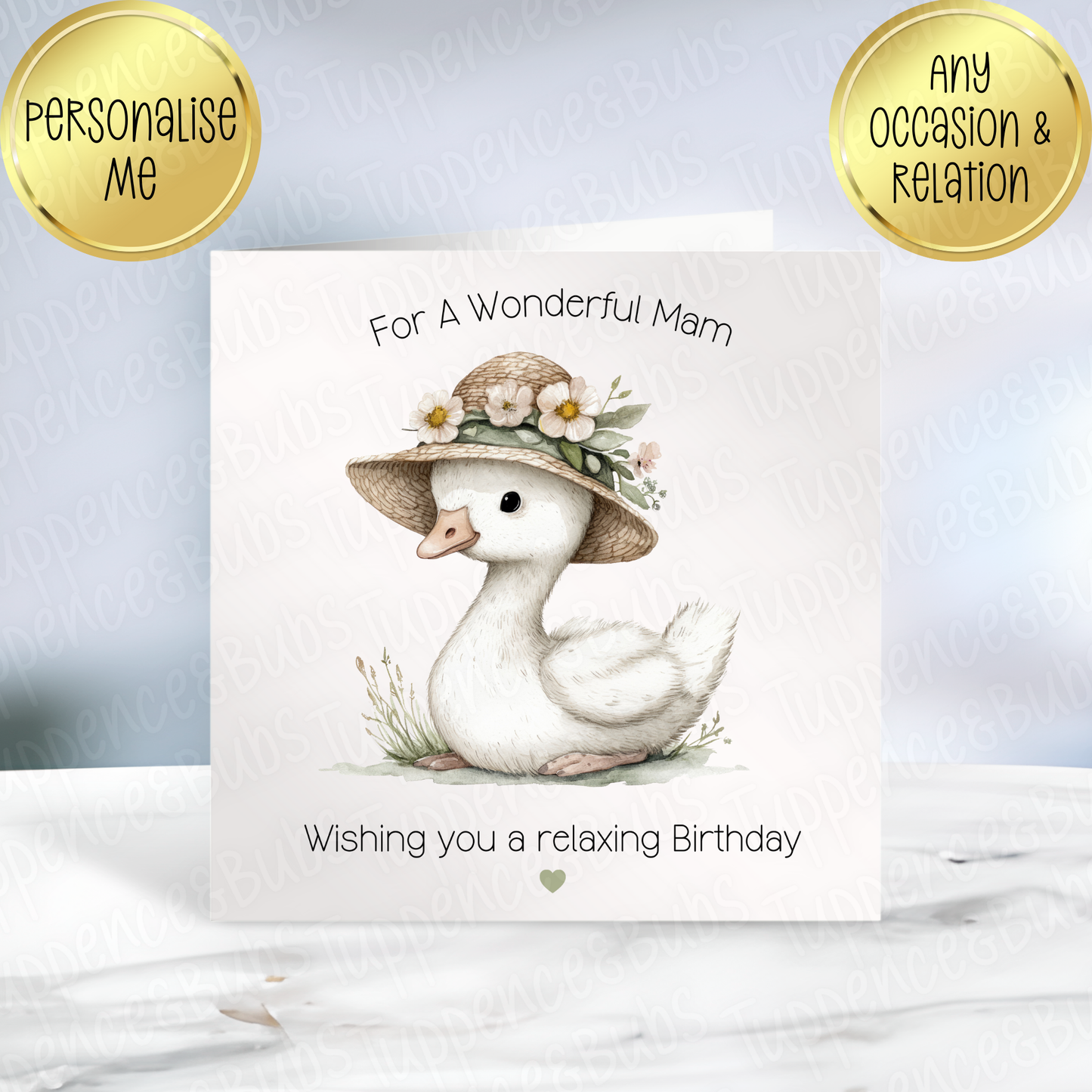 Goose/Duck Themed Card - 3 Designs