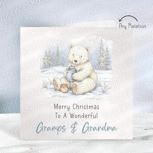 Cute Christmas Card - 4 Designs