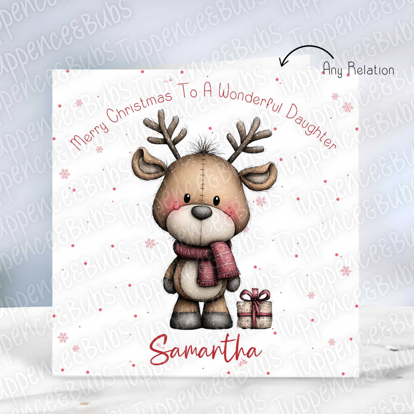 Whimsical Style Christmas Card - 16 Designs