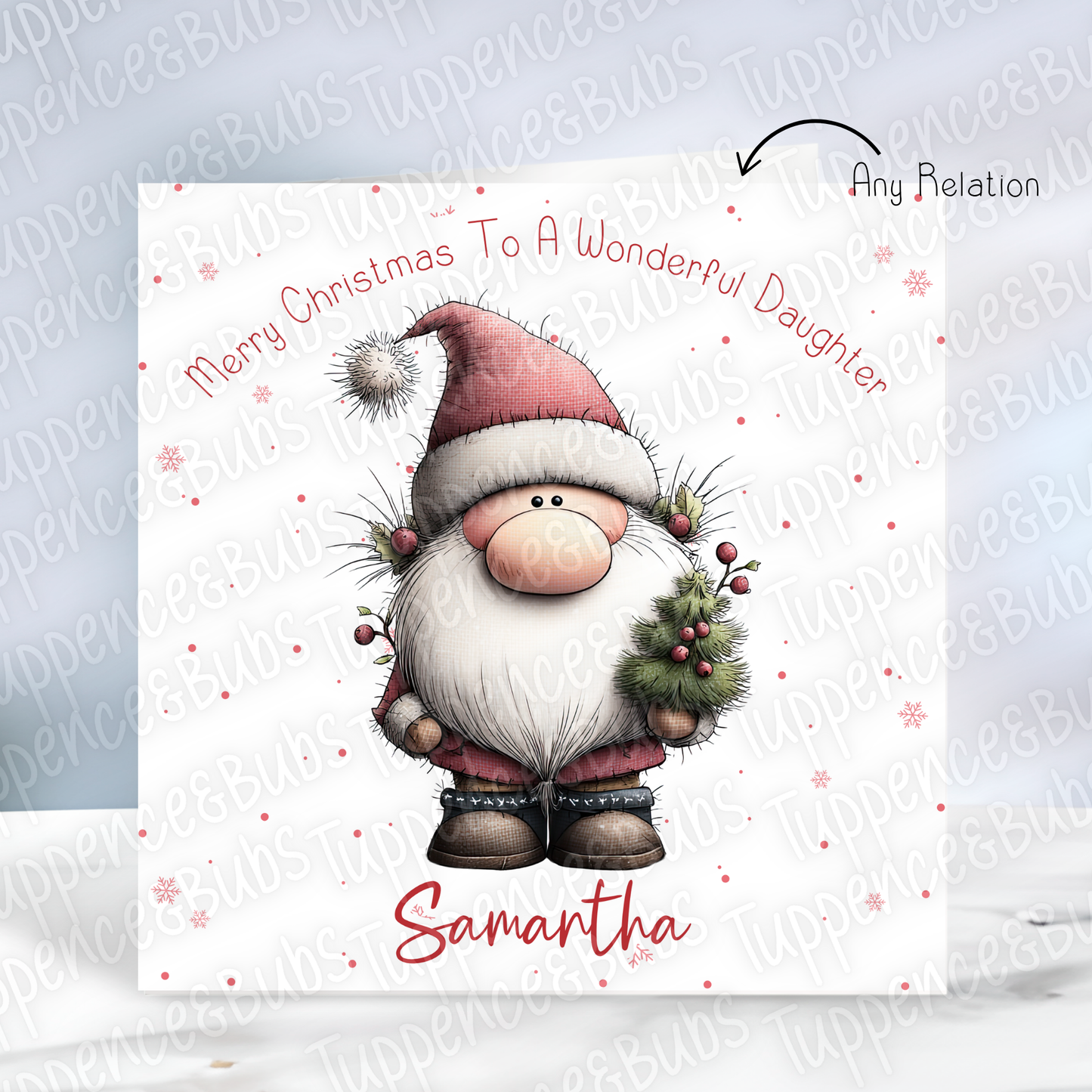 Whimsical Style Christmas Card - 16 Designs