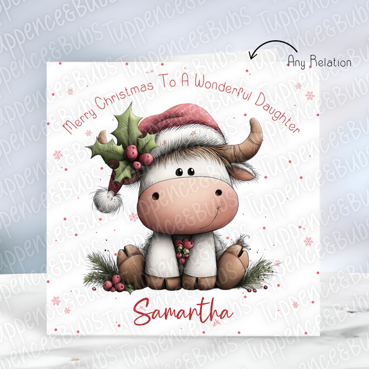 Whimsical Style Christmas Card - 16 Designs