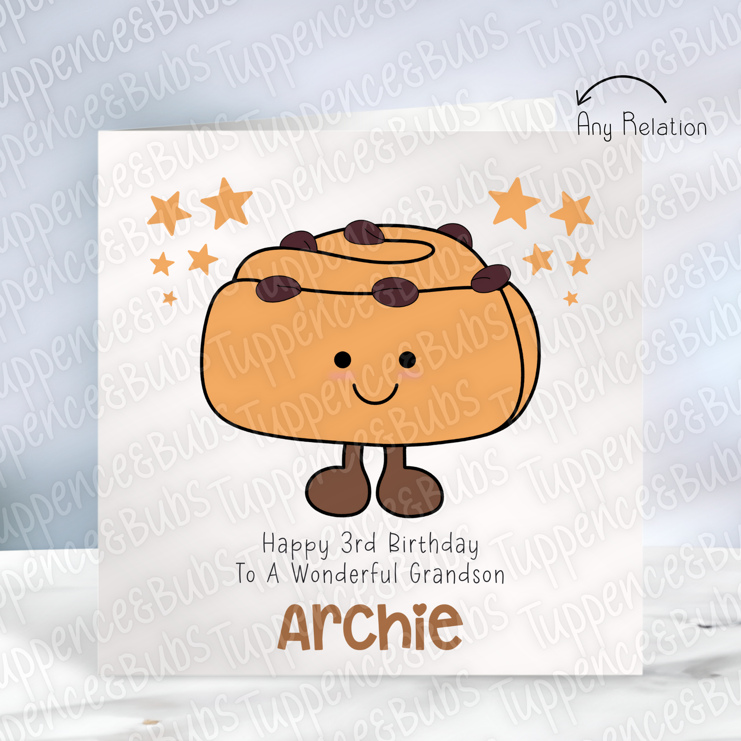 Breakfast Themed Jelly Plush Card - 4 Designs
