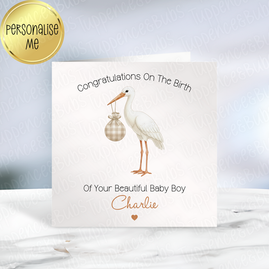 New Baby Card - 2 Designs