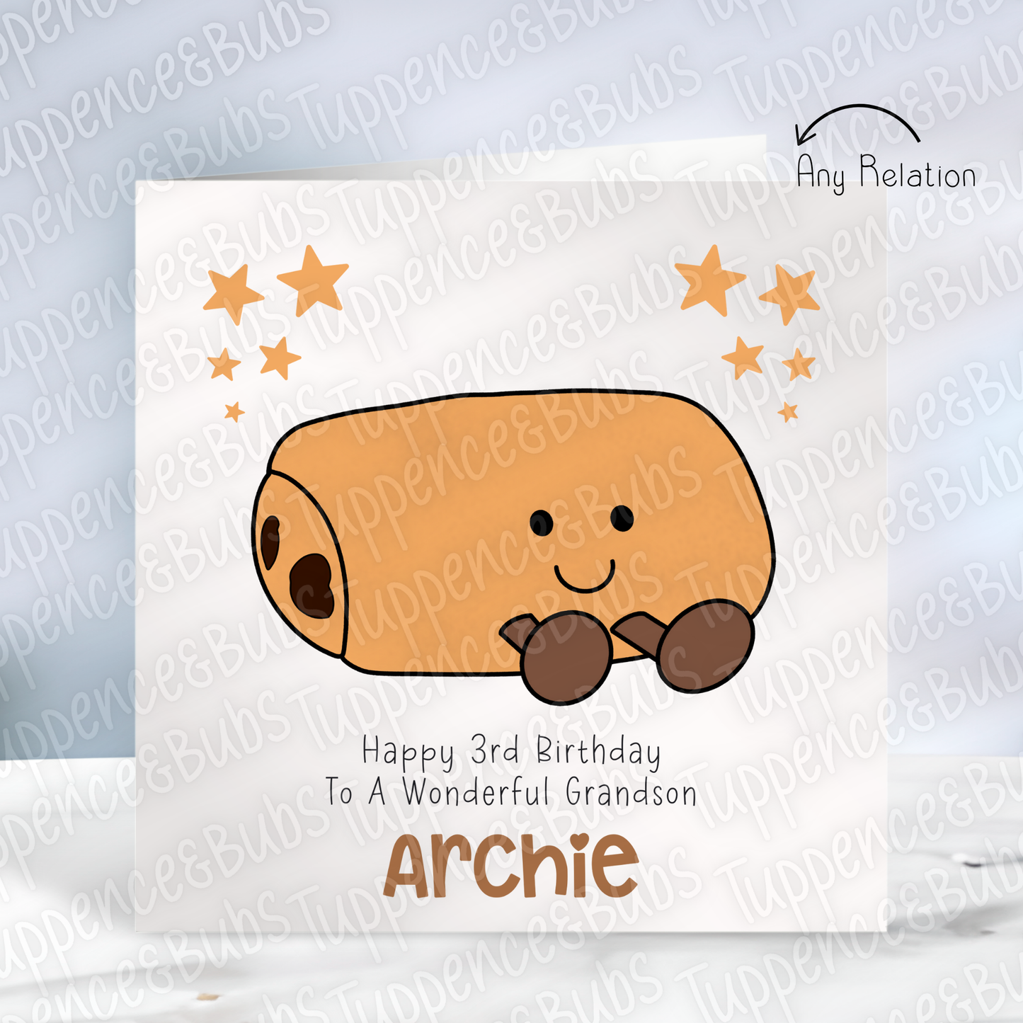 Breakfast Themed Jelly Plush Card - 4 Designs