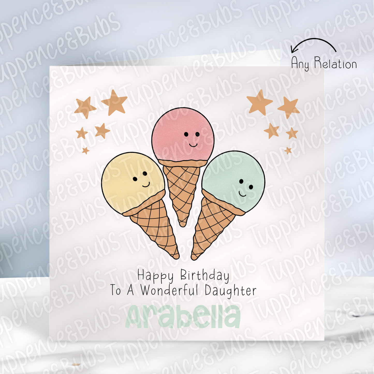 Sweet Jelly Plus Inspired Birthday Card - 3 Designs