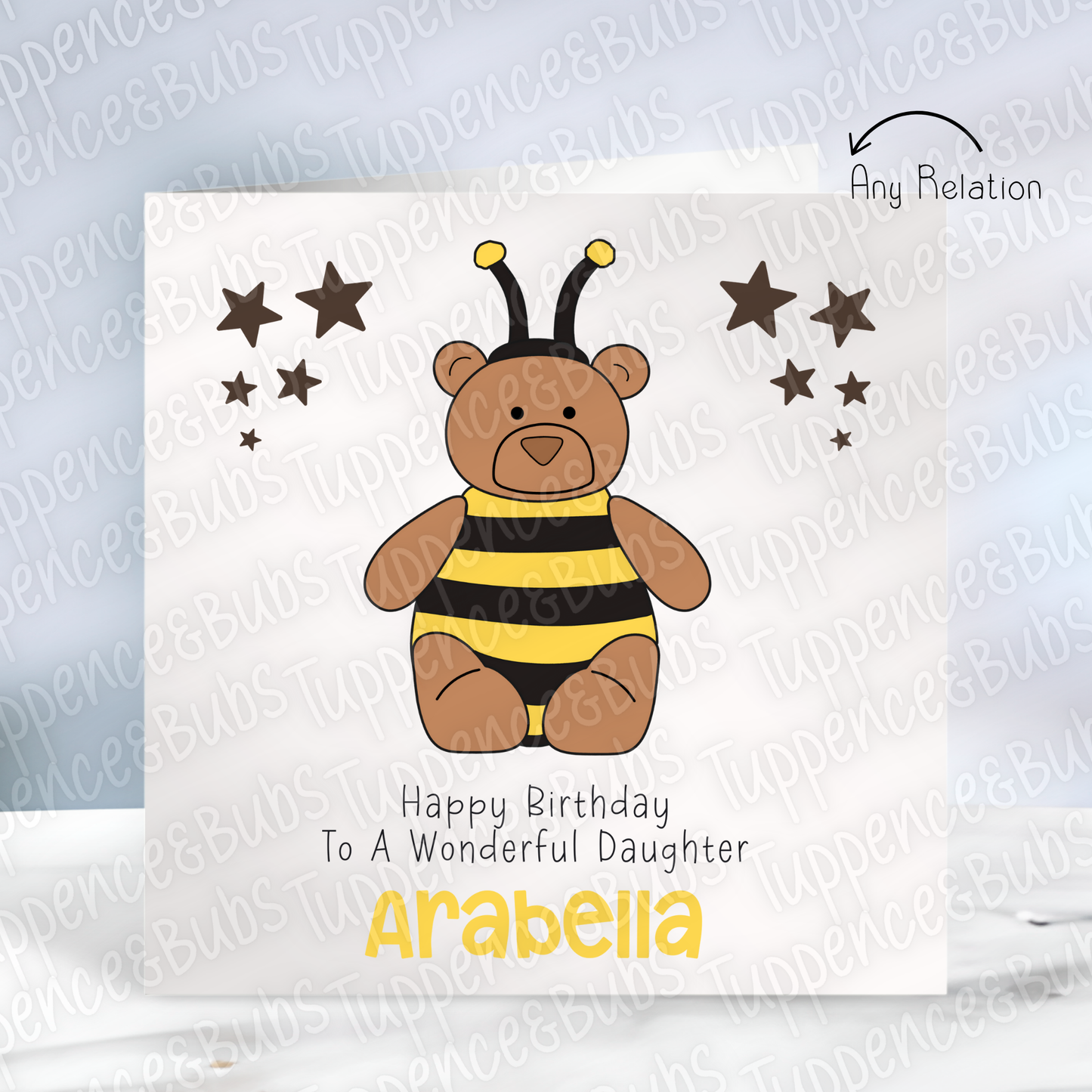 Jelly Themed Birthday Card - 4 Designs