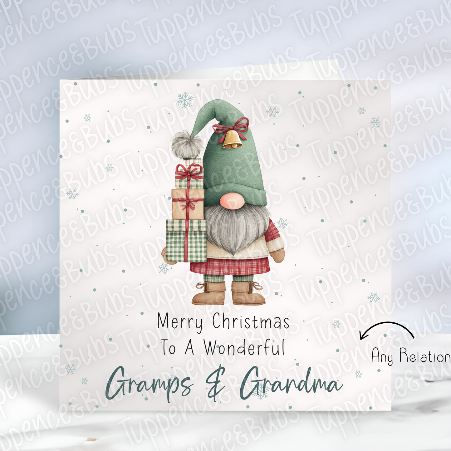 Christmas Gnomes Card