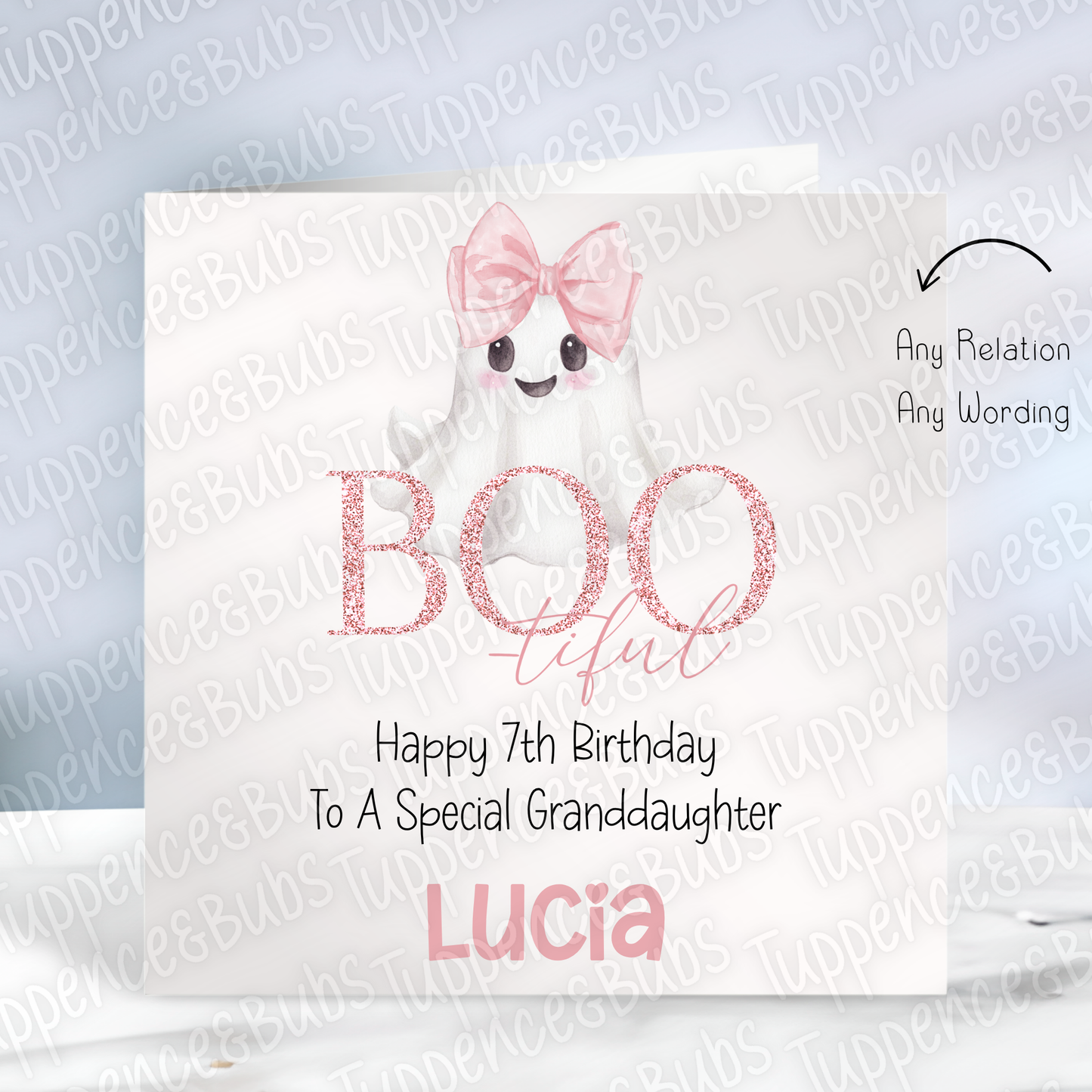Halloween Themed Birthday Card - 2 Designs