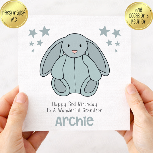 Jelly Plush Inspired Birthday Card