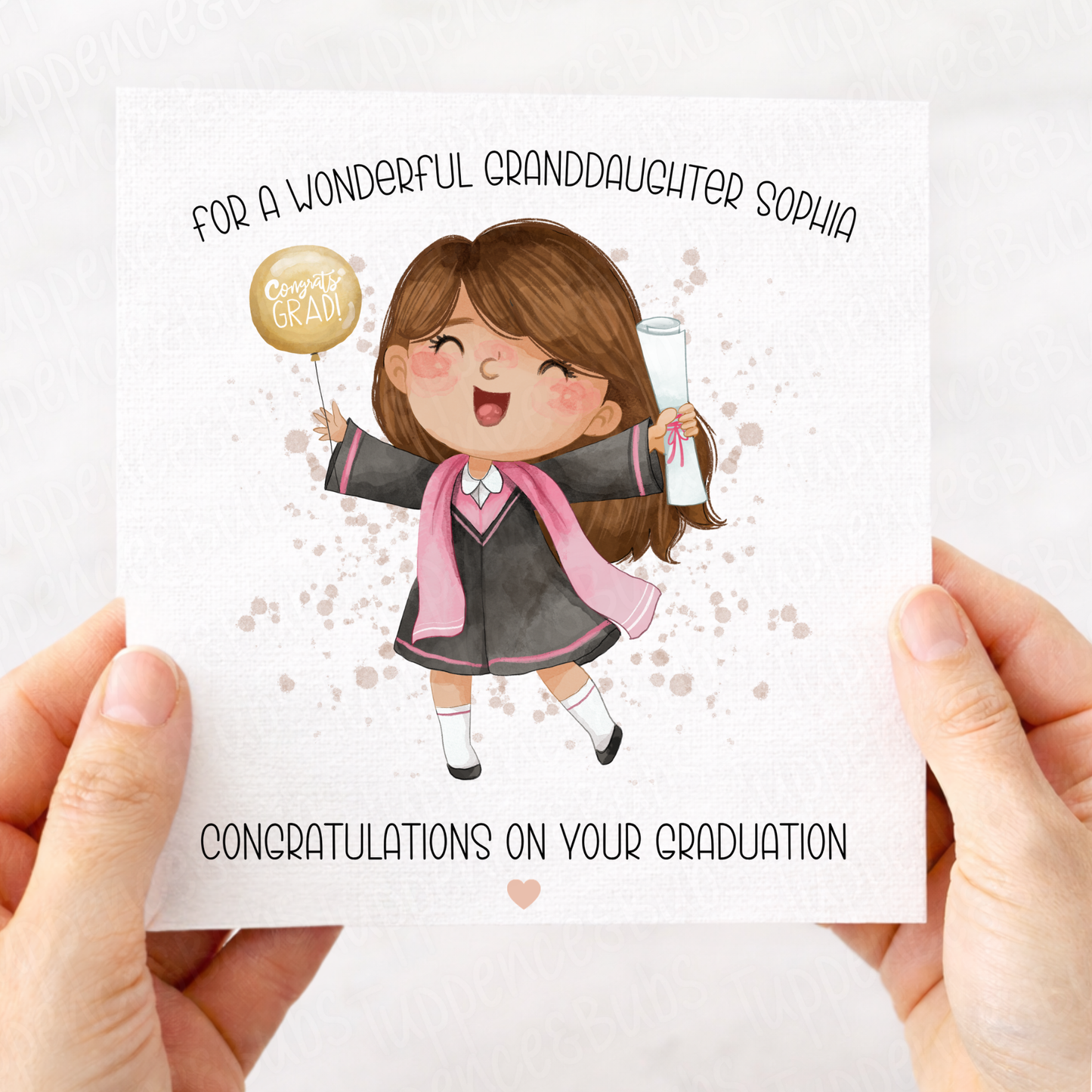 Female Graduation Card - 4 Options