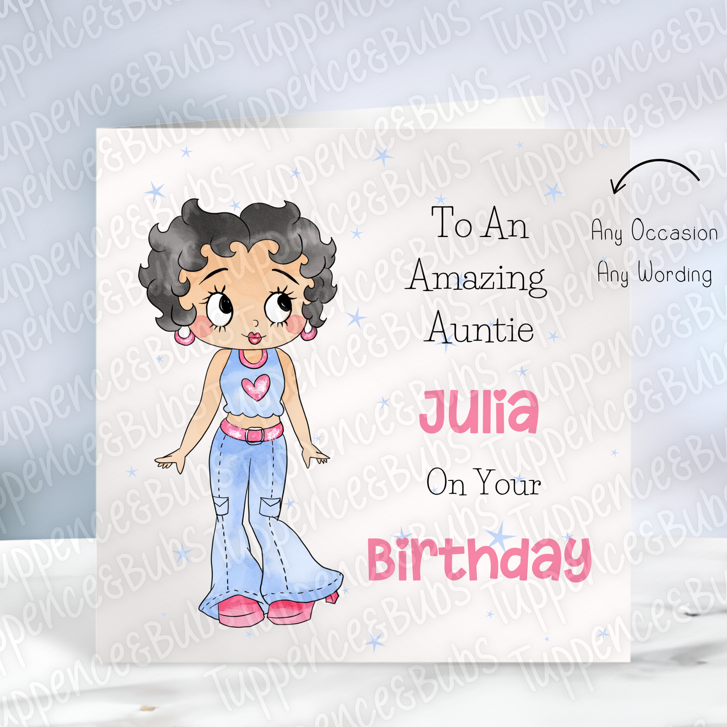 90's Inspired Birthday Card - 3 designs